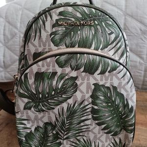 Michael Kors Abbey Backpack in Olive Color